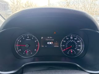 2023 Kia Forte LXS - Interior Dashboard With Vehicle Running Image